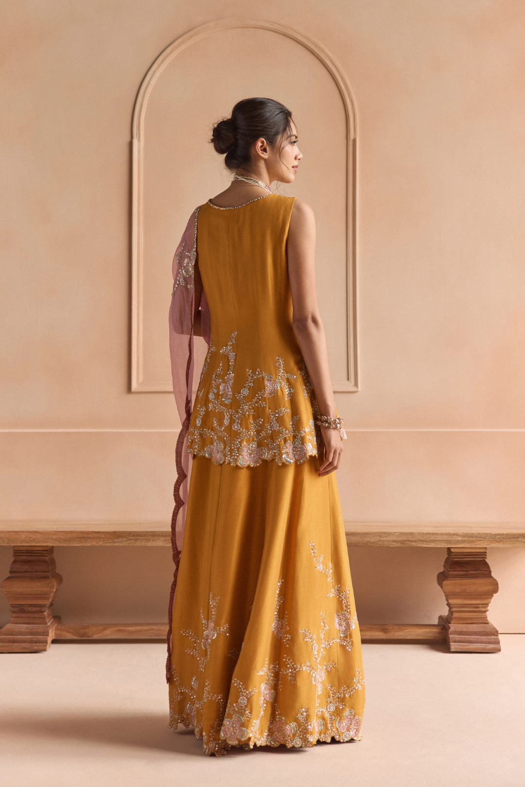 Marigold Sharara Set