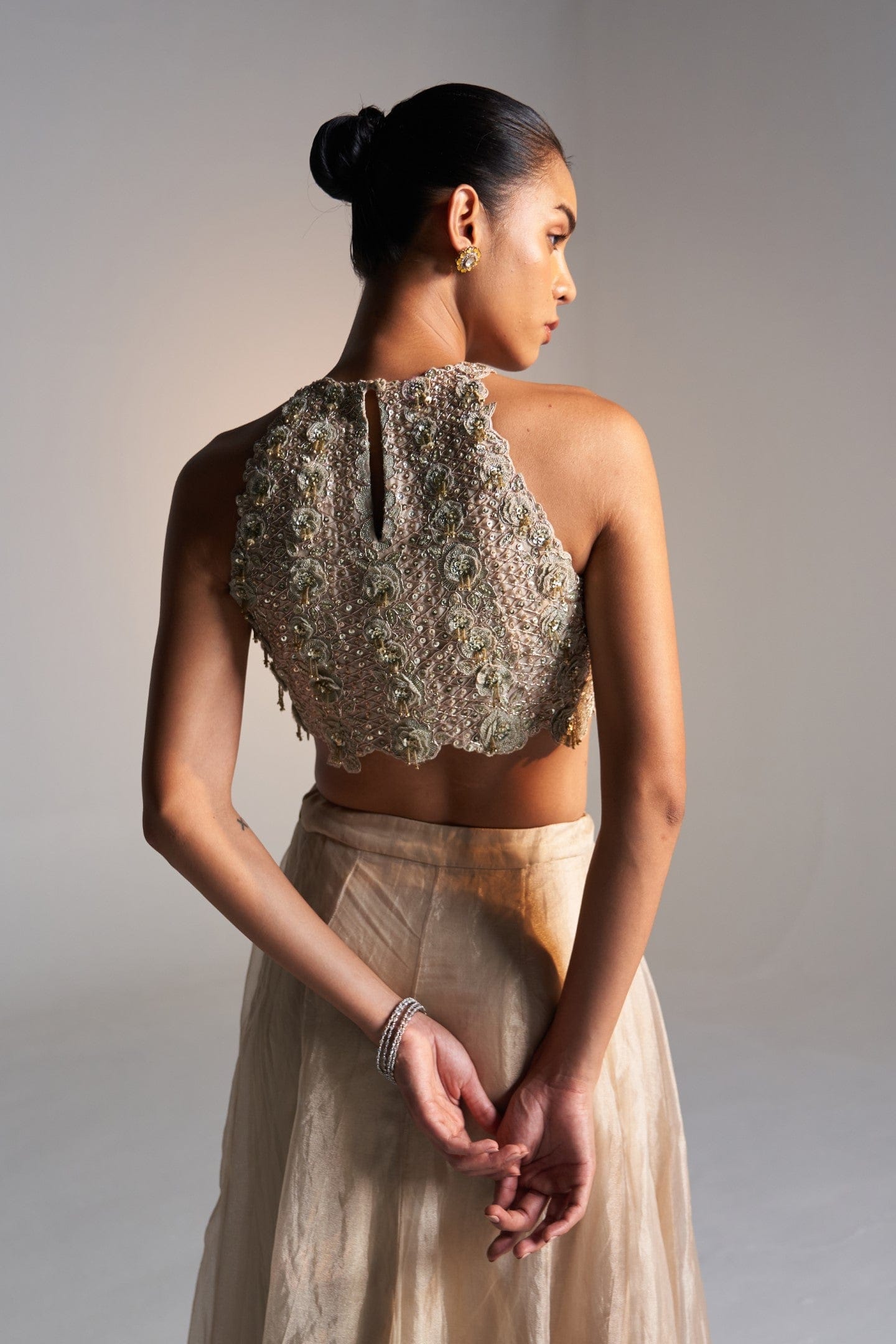 Tissue Top and Skirt Set