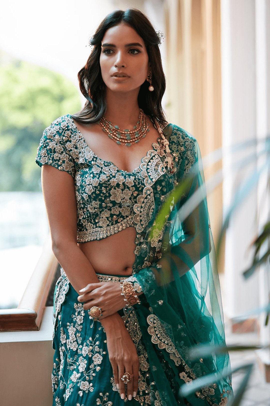 Firoza Embroidered Lehenga Set