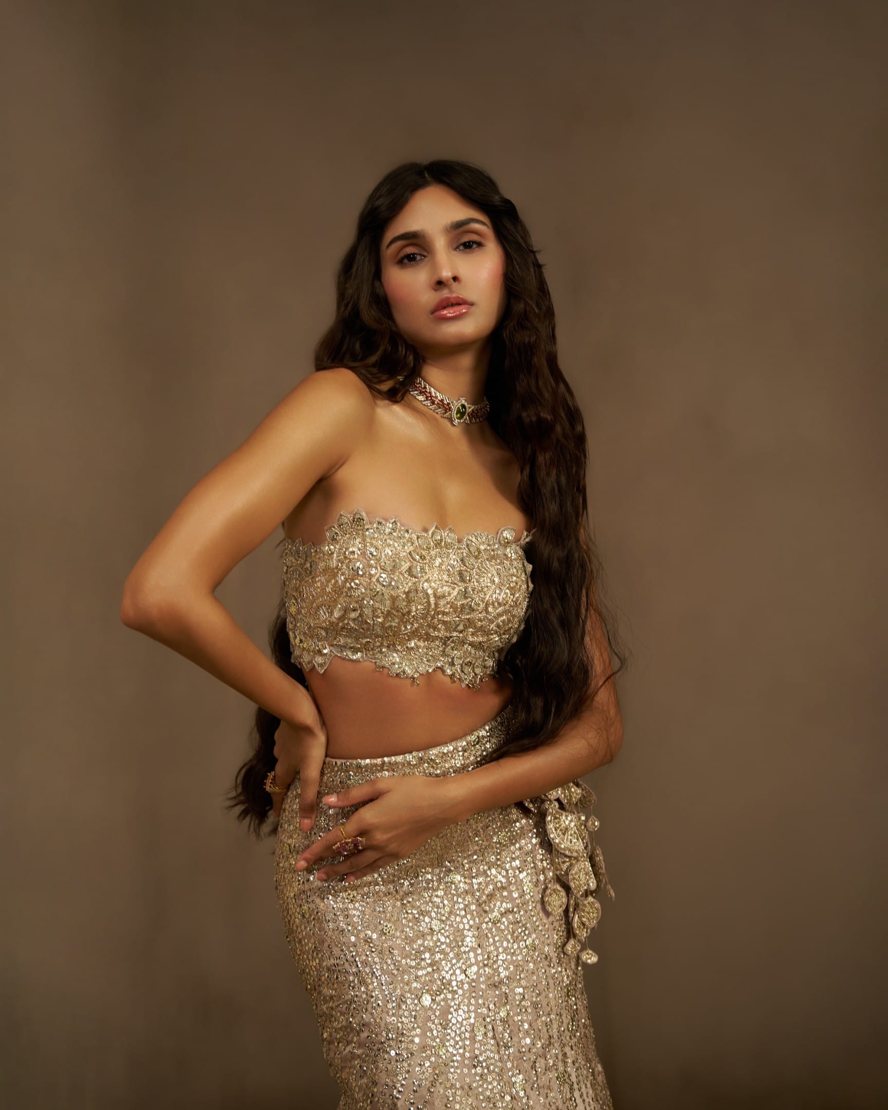 Camellia Mermaid Lehenga Set