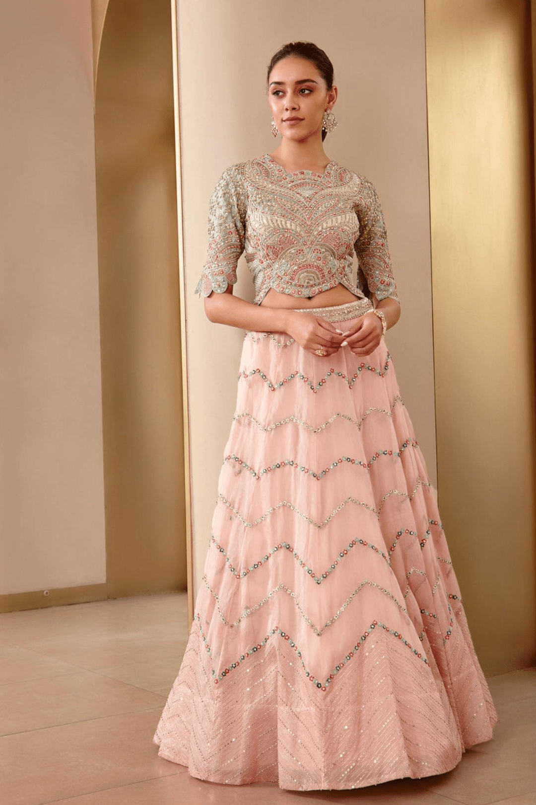 Soft Berry Top and Skirt