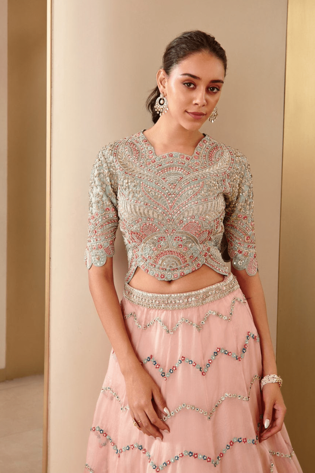 Soft Berry Top and Skirt