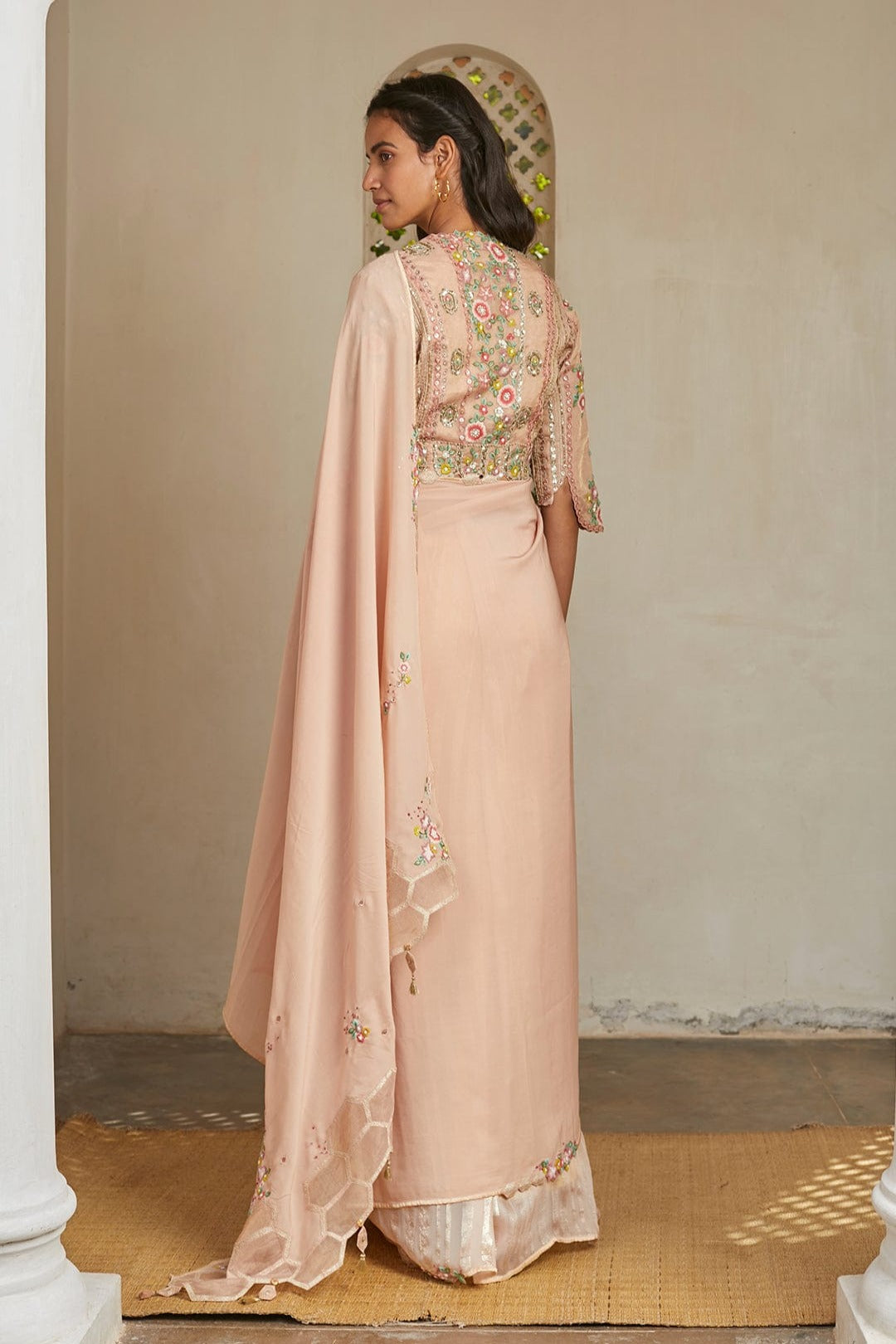 Bahaar Embroidered Saree and Blouse