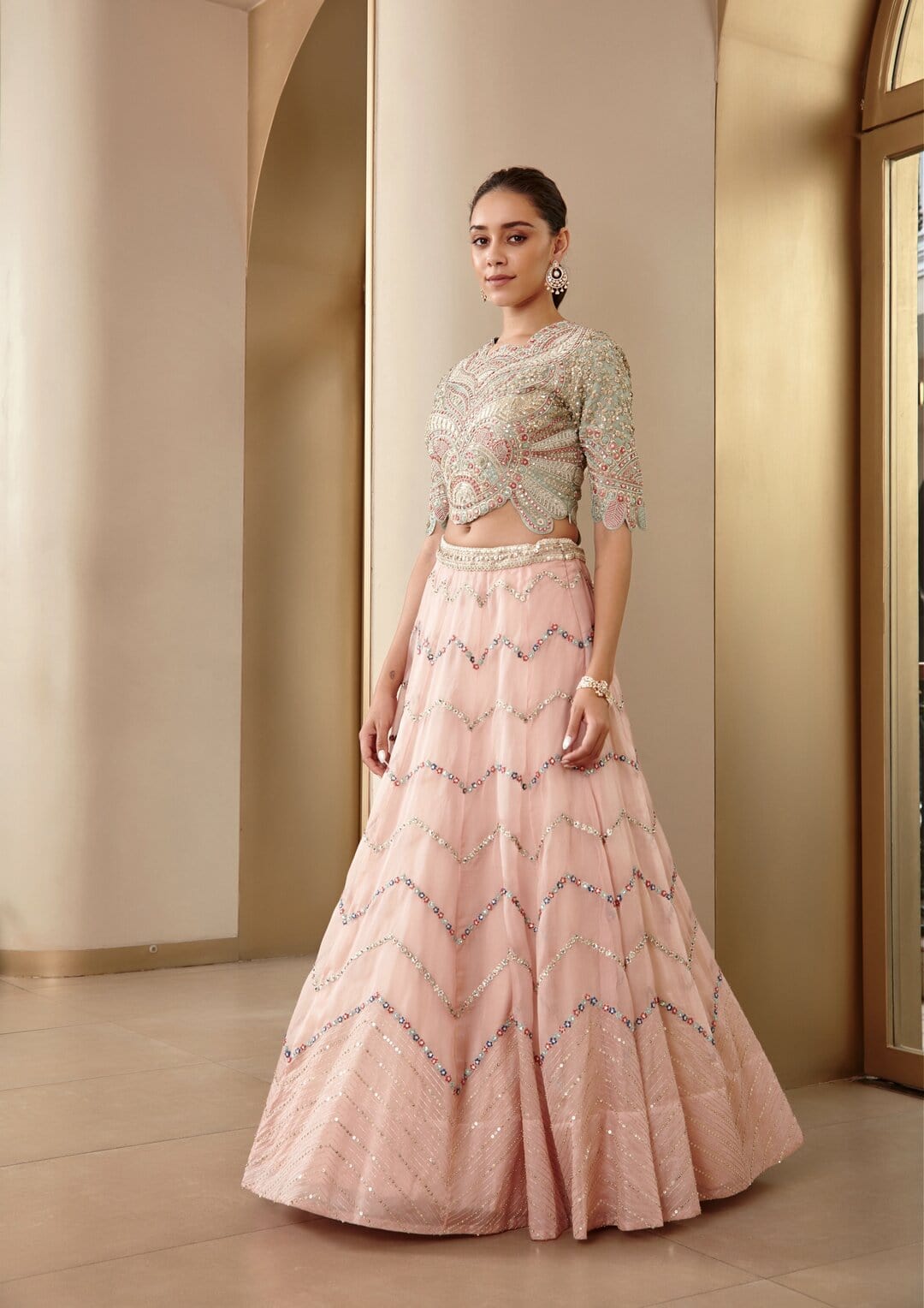 Soft Berry Top and Skirt