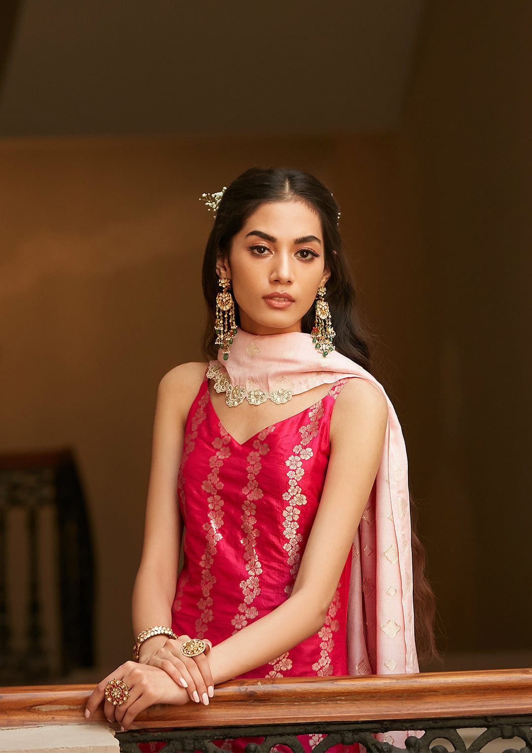 Gul Kurta with Skirt and Dupatta