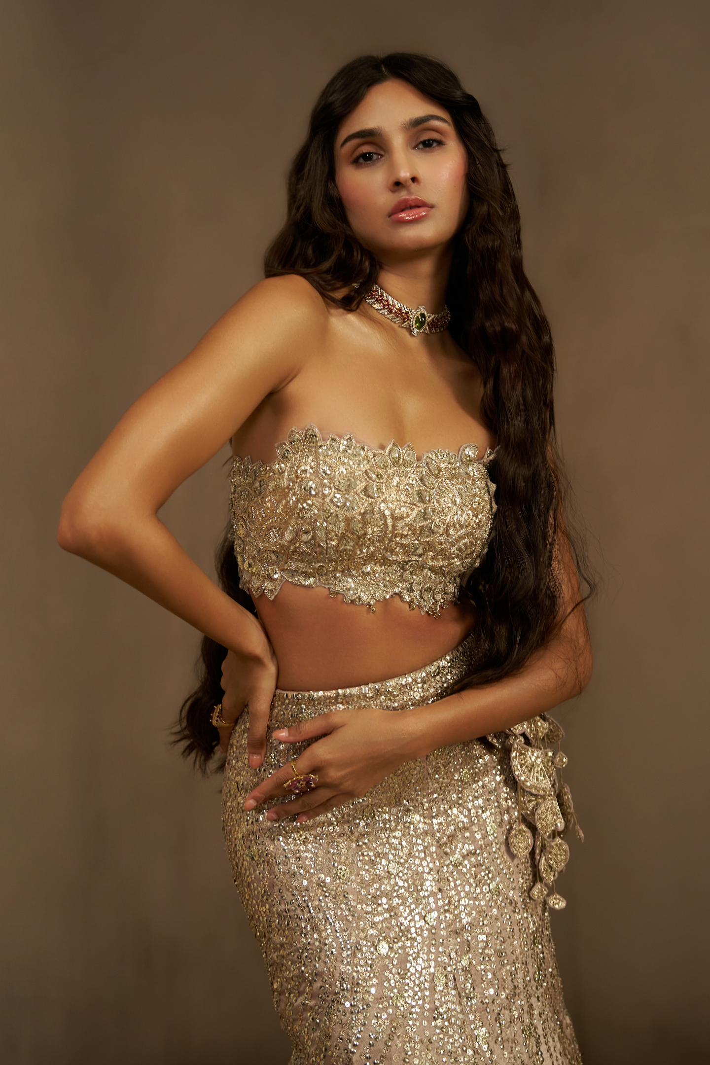Camellia Mermaid Lehenga Set