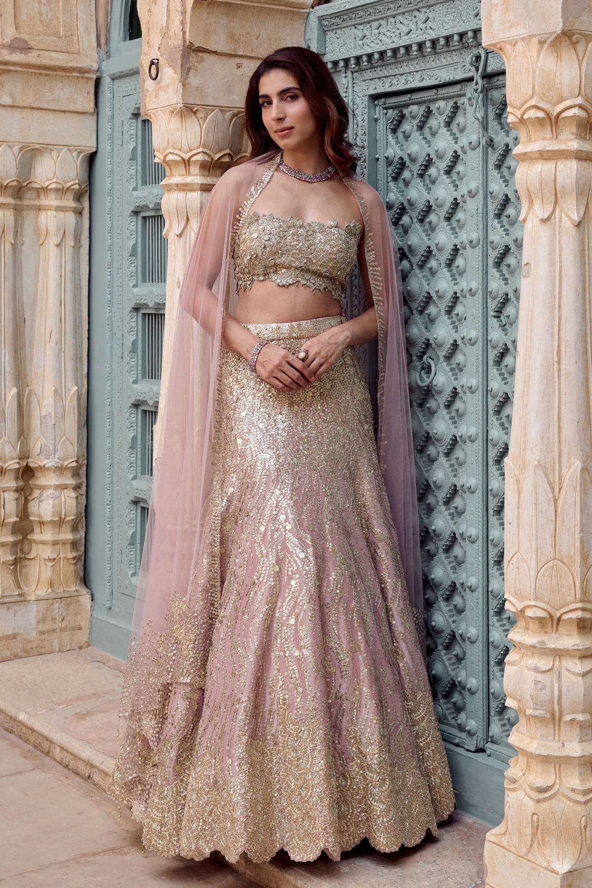 Camellia Mermaid Lehenga Set