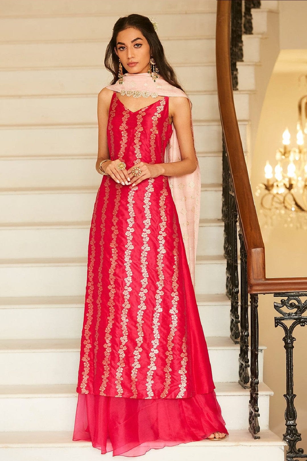 Gul Kurta with Skirt and Dupatta