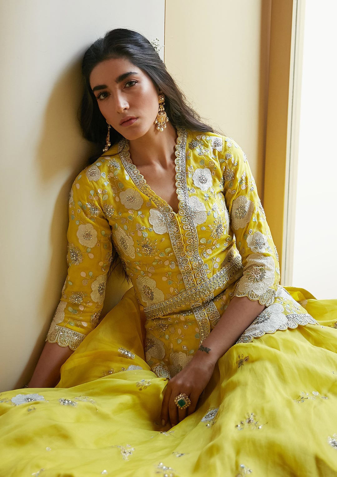 Nargis Appliqued Lehenga